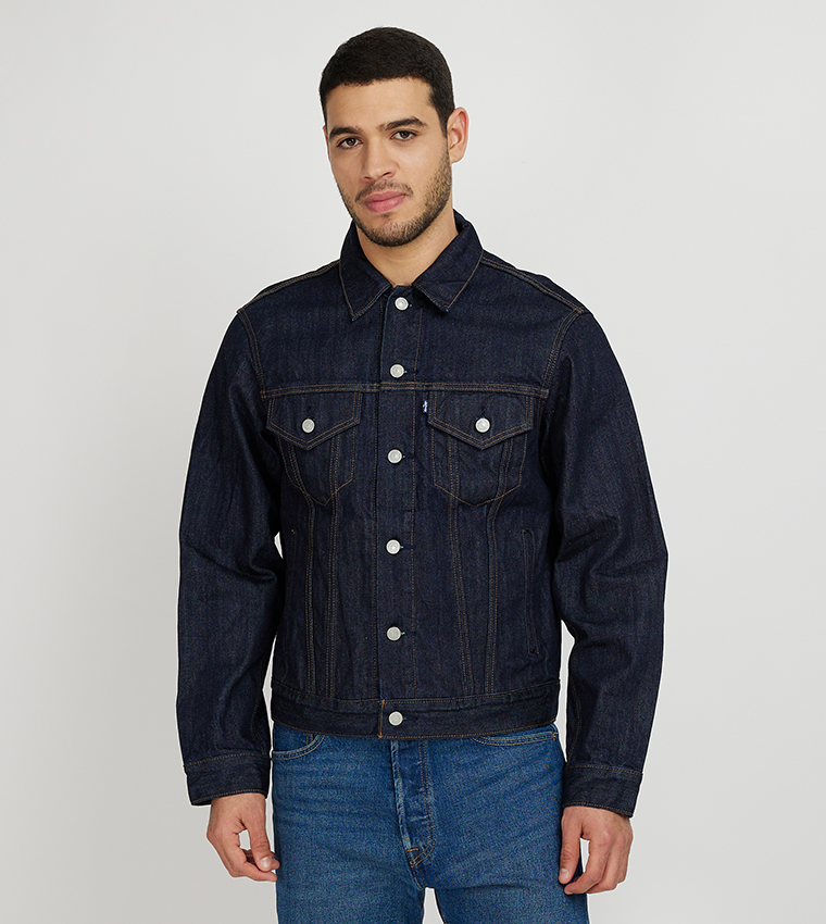 Levi's indigo deals denim jacket