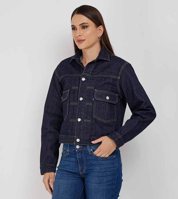 Pocket Detail Denim Jacket