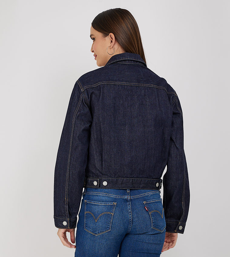 Pocket Detail Denim Jacket