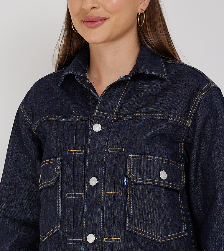 Pocket Detail Denim Jacket