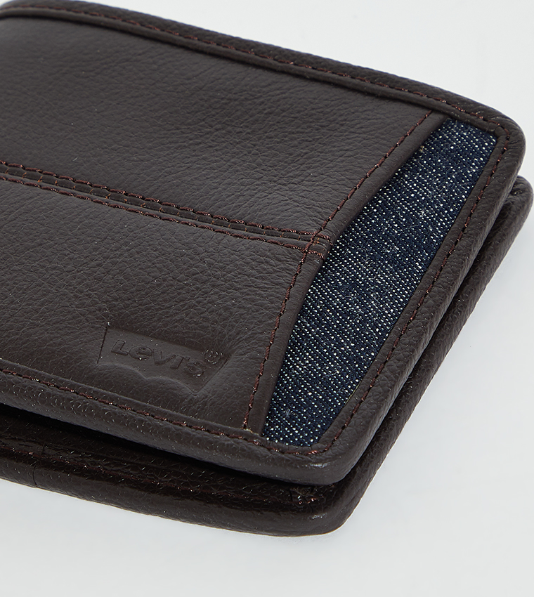 Textured Bi-Fold Wallet