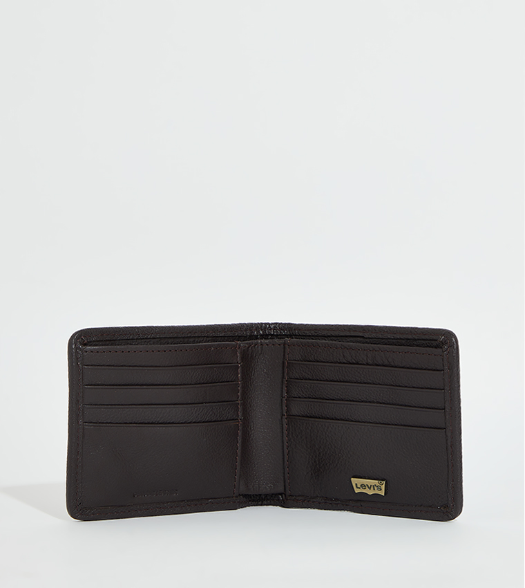 Textured Bi-Fold Wallet