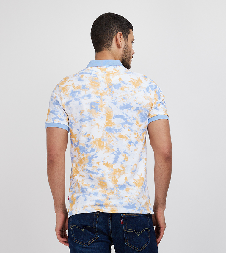 Tie-Dye Polo T-Shirt