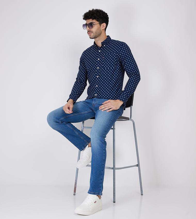 Printed Long Sleeves Shirt