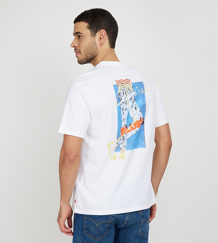 Printed Relaxed Fit Short Sleeves T-Shirt