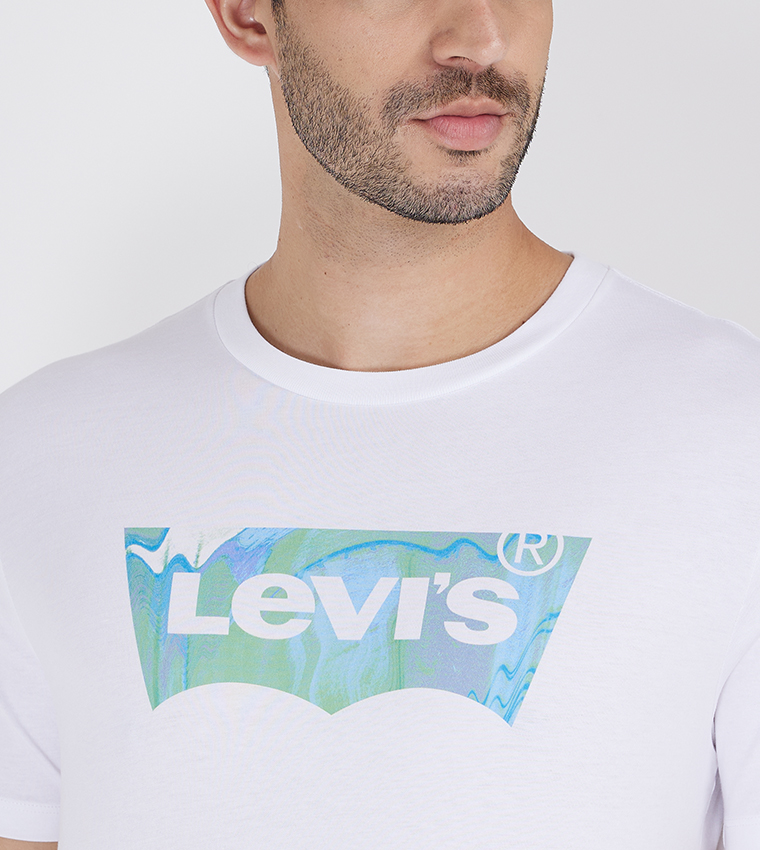 Logo Printed Crew Neck T-Shirt