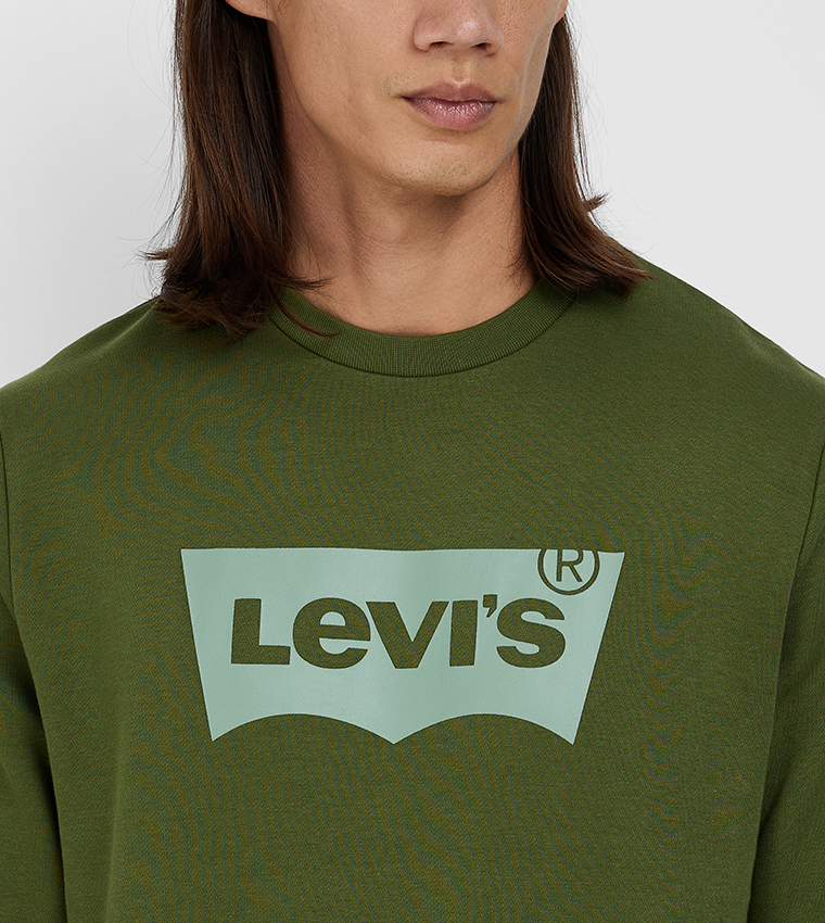 Levis hot sale green sweatshirt