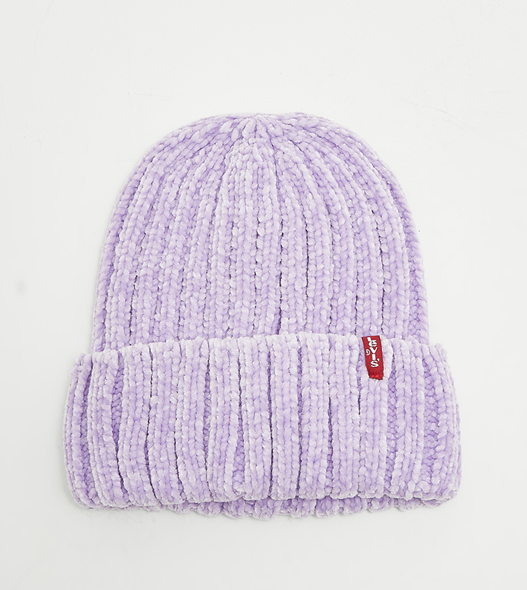 Logo Detail Knitted Beanie