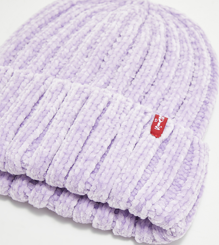 Logo Detail Knitted Beanie