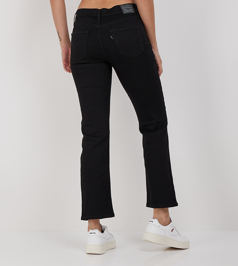 314 Solid Flared Jeans