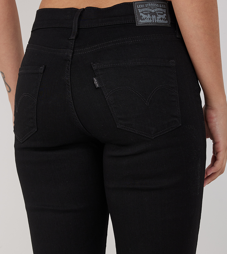 314 Solid Flared Jeans
