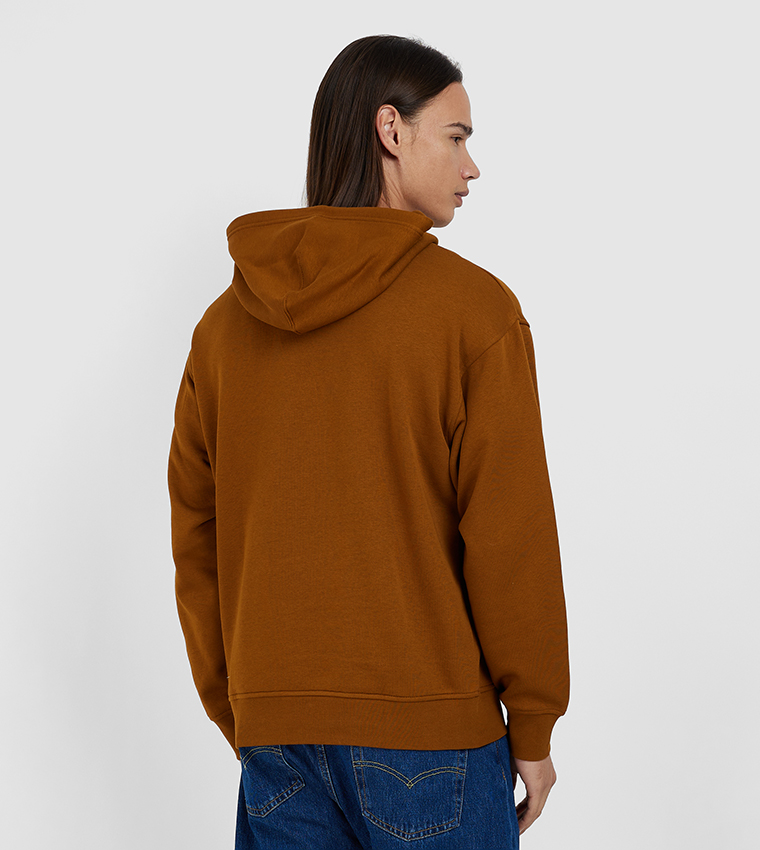 Logo Printed Long Sleeves Hoodie