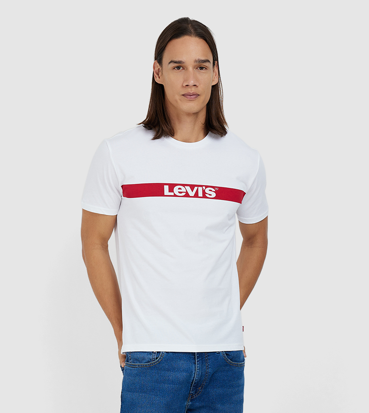 Logo Printed Crew Neck T-Shirt