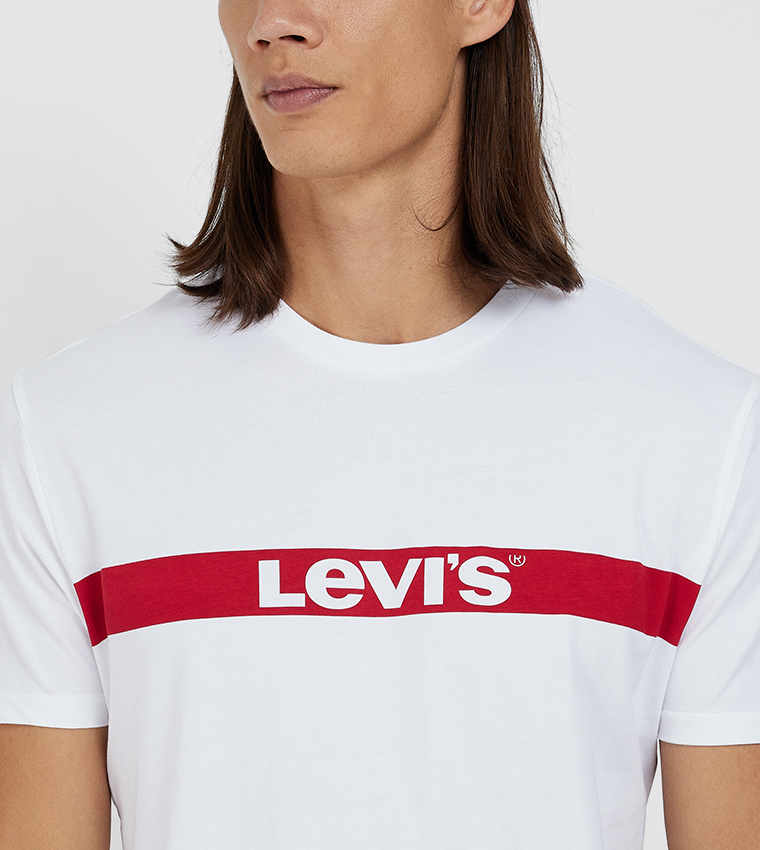 Logo Printed Crew Neck T-Shirt