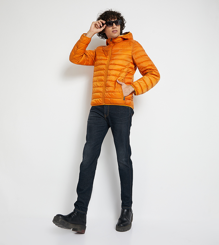 Hooded Zip-Through Puffer Jacket