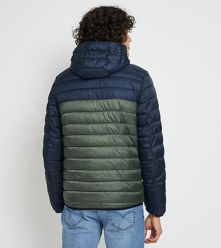 Levi's color best sale block jacket