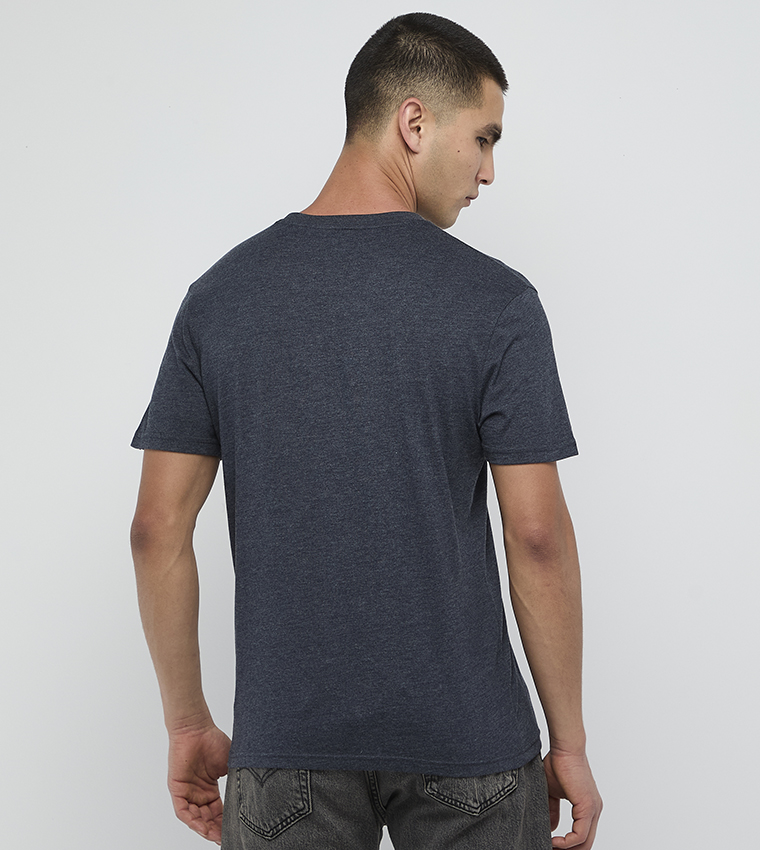 Solid Crew Neck T-Shirt