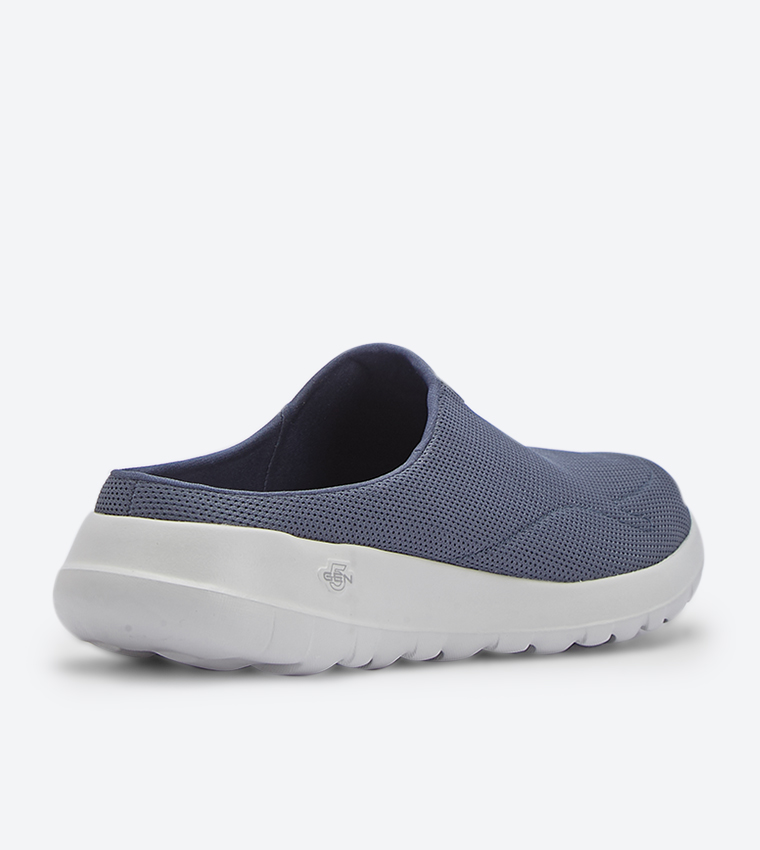 Go Walk Max Talent Round Toe Slip-Ons - Navy
