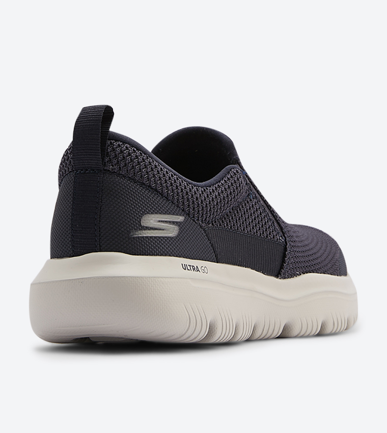 Go Walk Evolution Ultra Impeccable Round Toe Slip-Ons - Navy