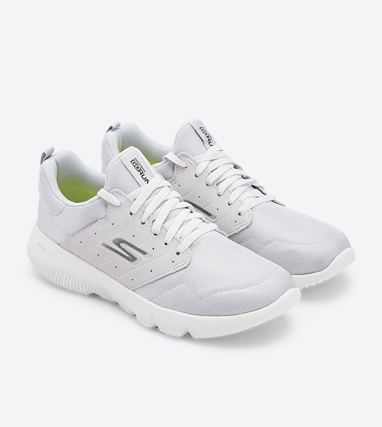 Buy Skechers Go Run Focus Argos Lace Up Sneakers Light Grey In LIGHT GREY 6thStreet Bahrain