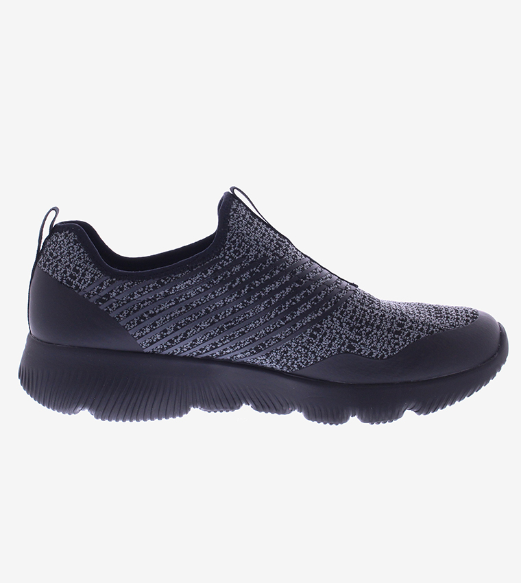 Buy Skechers Go Run Focus Raptor Slip Ons Sneakers Grey In Grey