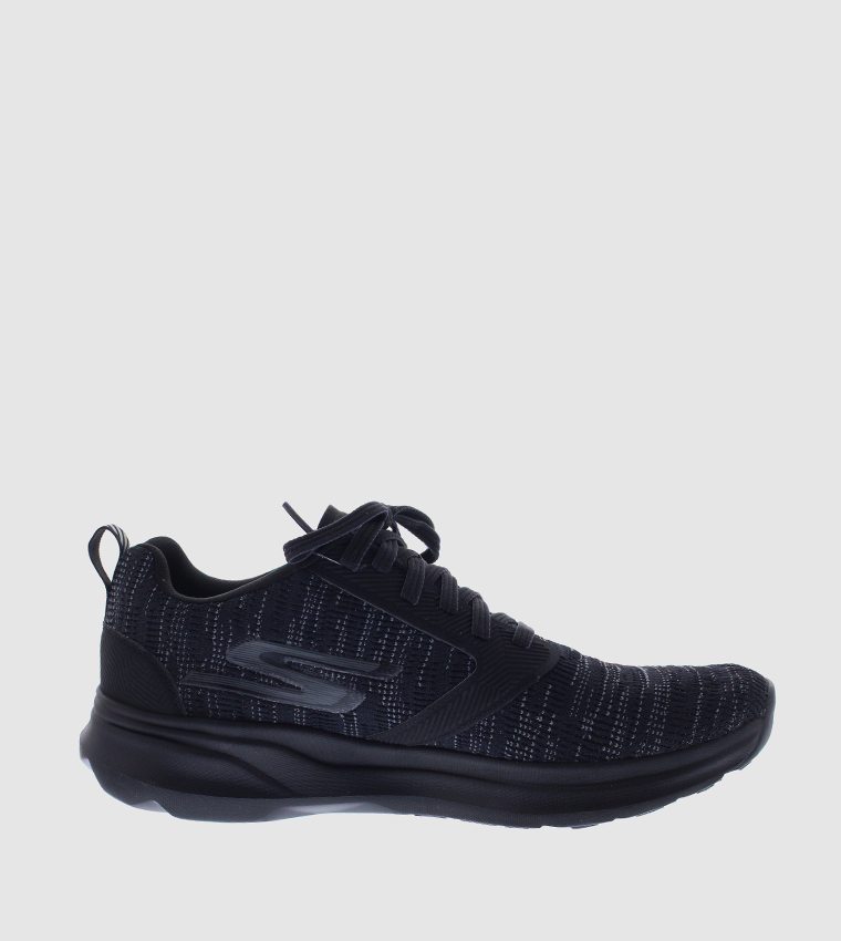 Buy Skechers Go Run Ride 7 Running And Training Black Black In