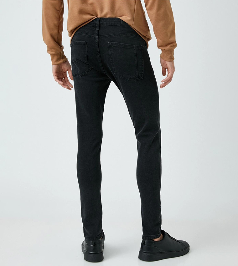 Super skinny deals jeans mens black