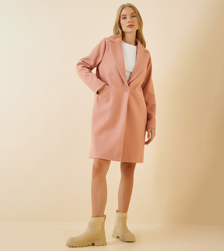 Masculine coat women hot sale
