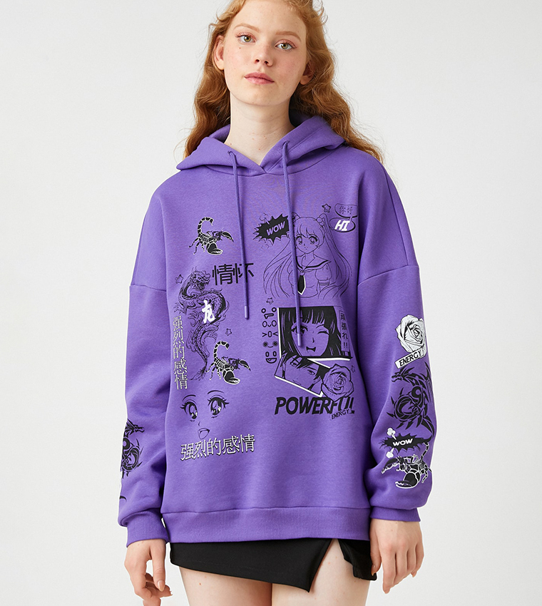 Purple hoodie 2025 near me
