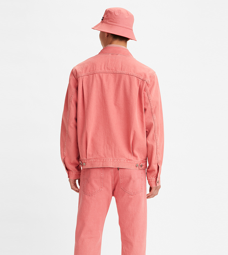 Pink store levi jacket