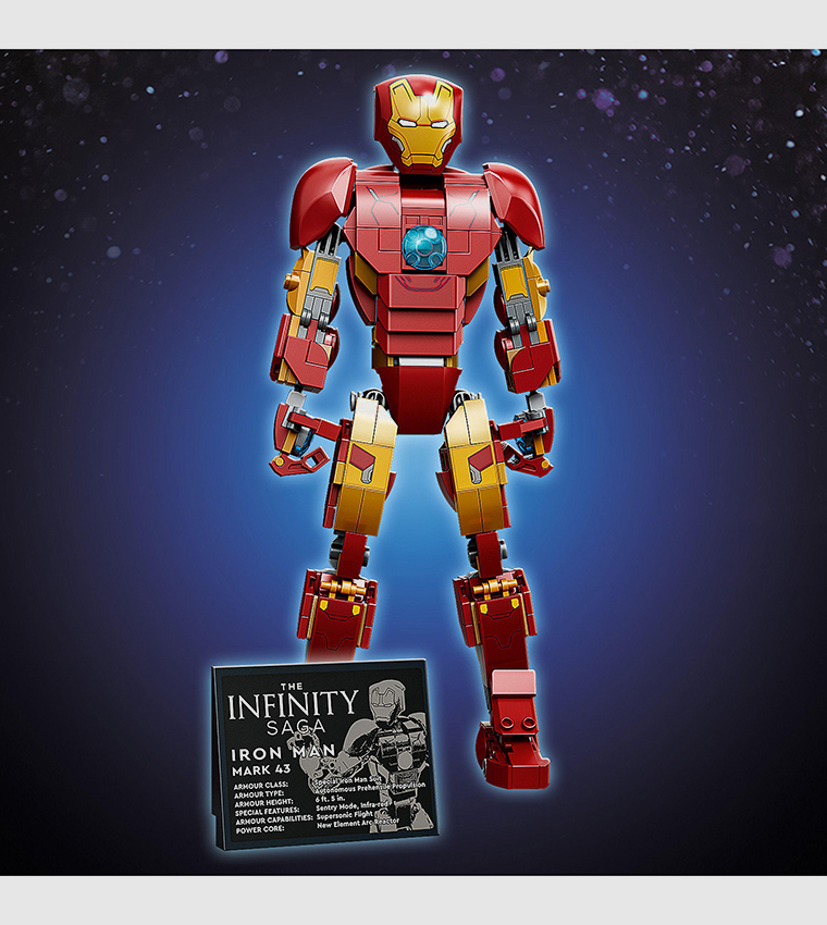 Lego puzzle iron man sale