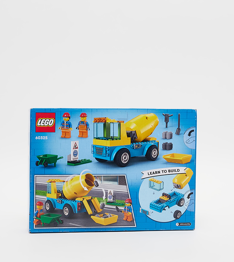 Buy LEGO R B Kids Cement Mixer Truck Block Set In Multiple Colors 6thStreet Oman