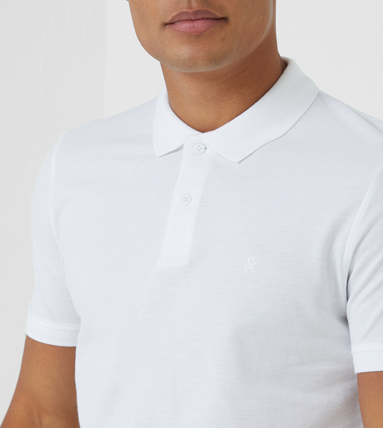 Solid Polo T-Shirt