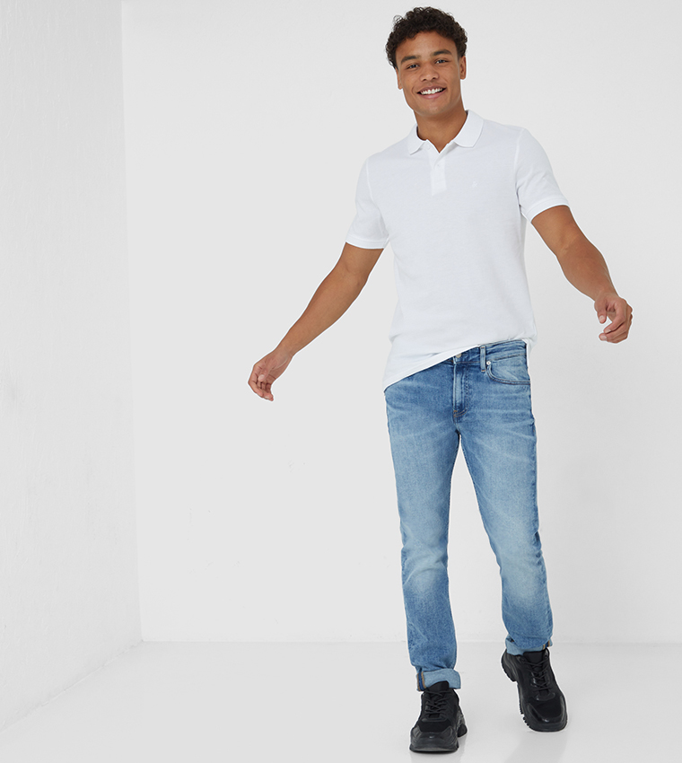 Solid Polo T-Shirt