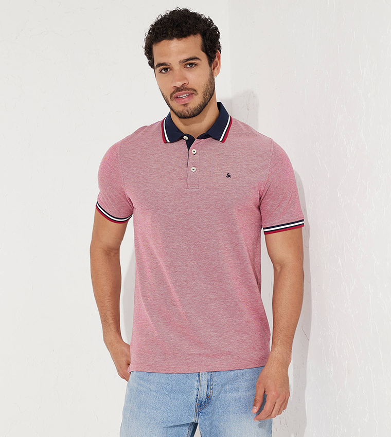 JJEPAULOS Short Sleeves Polo T-Shirt