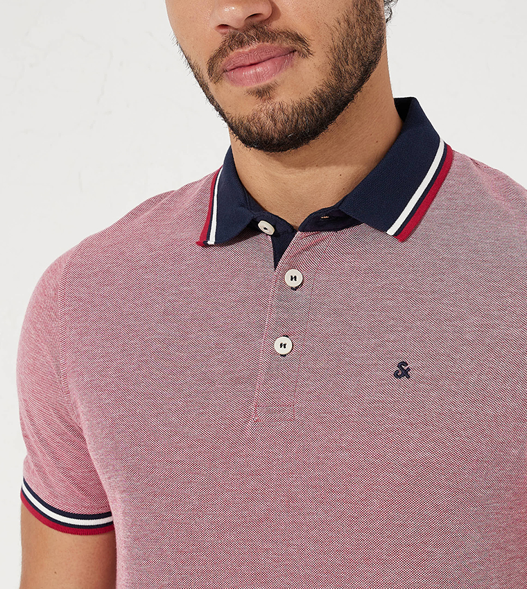 JJEPAULOS Short Sleeves Polo T-Shirt