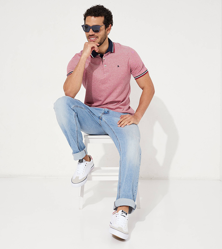 JJEPAULOS Short Sleeves Polo T-Shirt