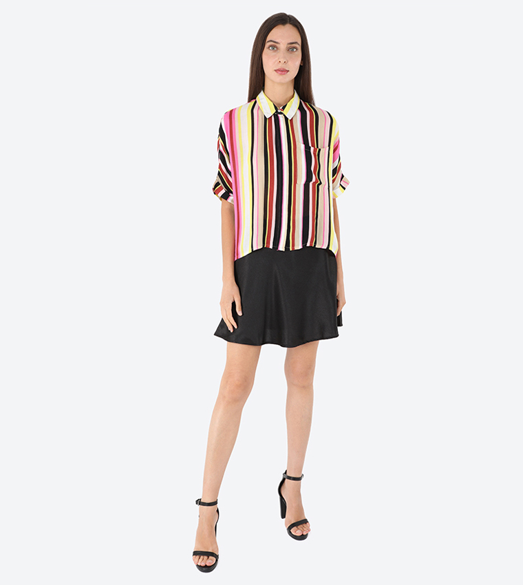 Striped Short Sleeve Shirt