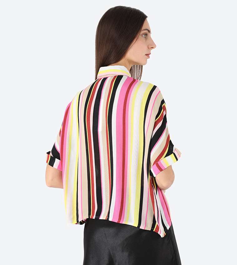 Striped Short Sleeve Shirt