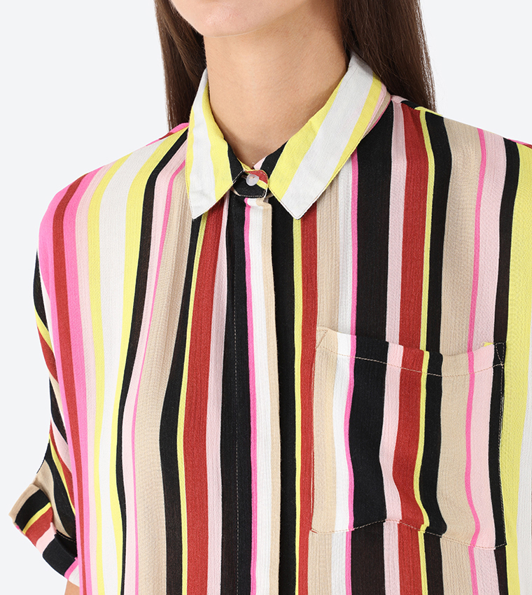 Striped Short Sleeve Shirt