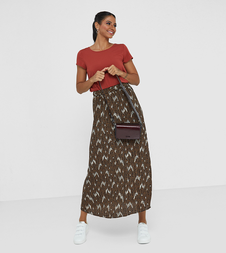 VMBECCA Plain Short Sleeve Top GA