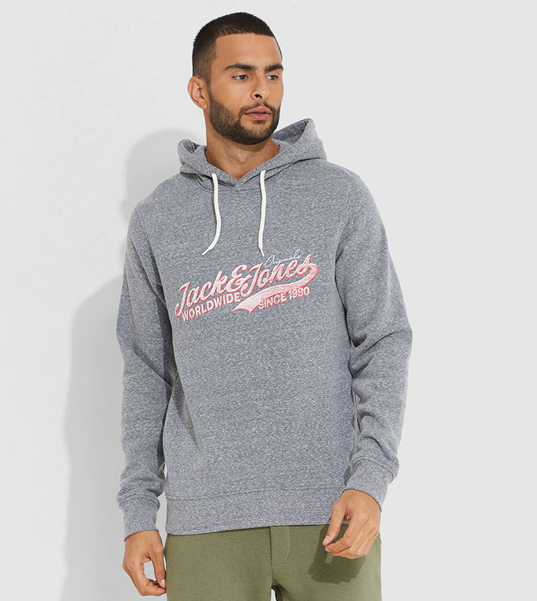 Jack & jones outlet hooded sweatshirt