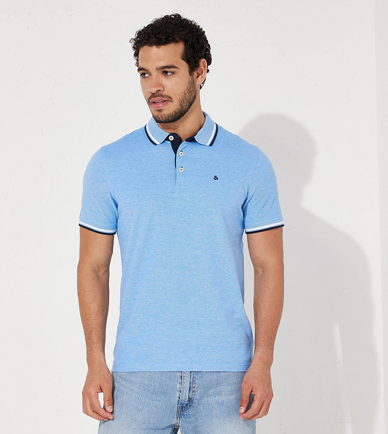 JJEPAULOS Short Sleeves Polo T-Shirt