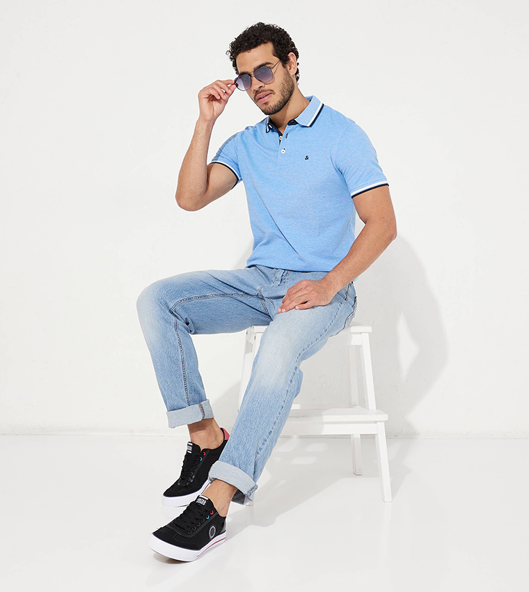 JJEPAULOS Short Sleeves Polo T-Shirt