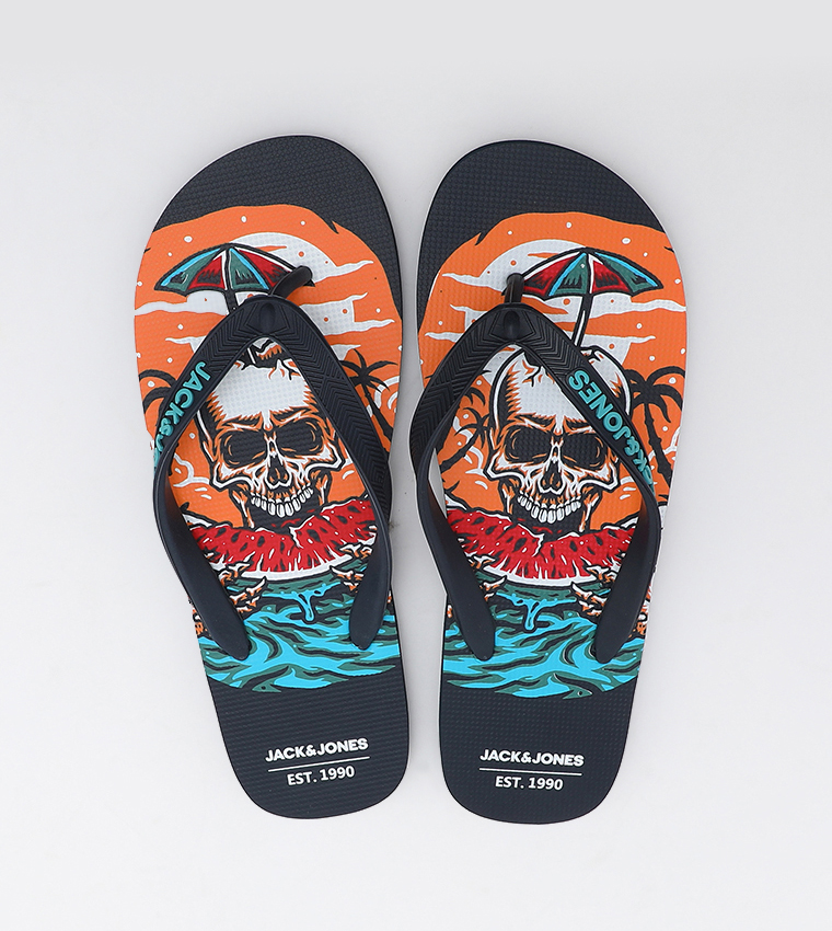 Jack n jones flip on sale flops