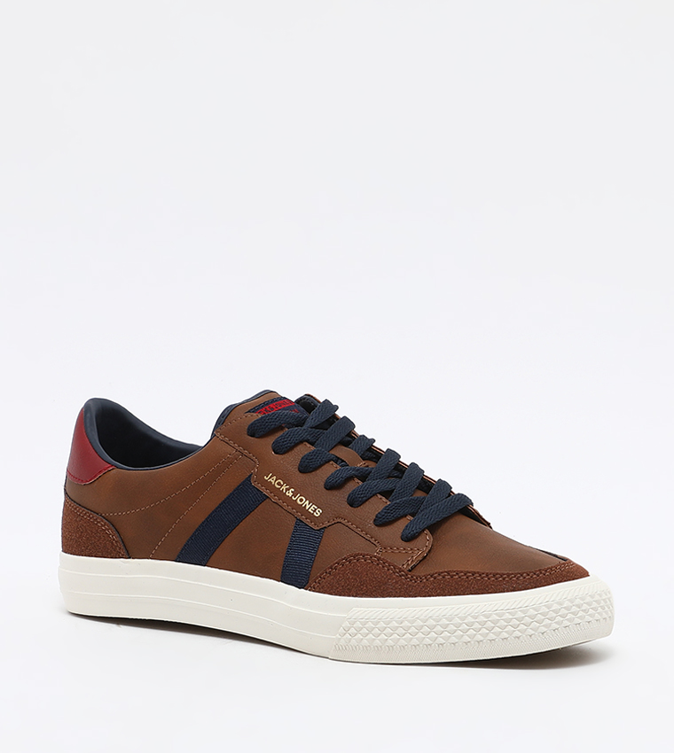 Buy Jack Jones Lace Up Casual Shoes In Brown 6thStreet Oman