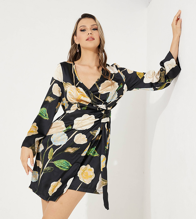 Wrap dress cheap vero moda