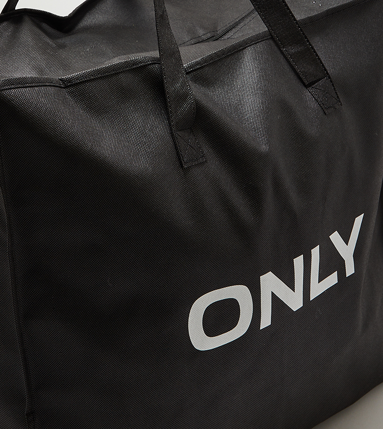 Logo Printed Shopper Bag