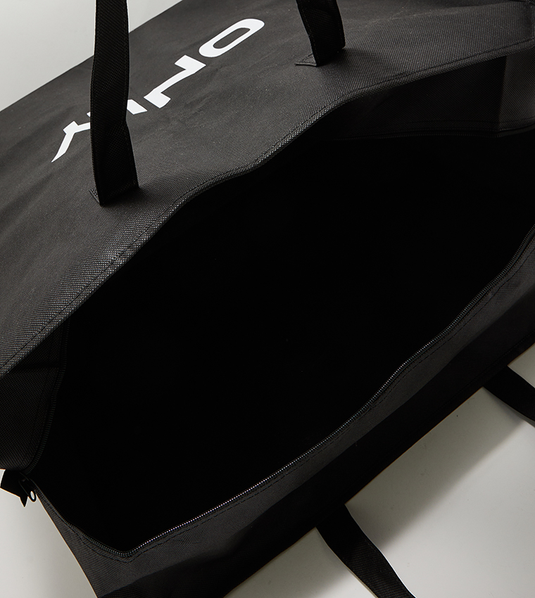 Logo Printed Shopper Bag