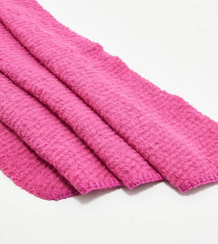 Solid Knitted Scarf